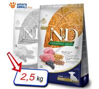 Farmina Chien N & D Ancestral Puppy Mini → Agneau Et Myrtille - 2,5 KG