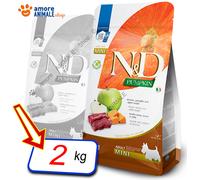 Farmina Chien N&D Citrouille Adulte Mini → Cerf Et Pomme - 2 Kg - Chien, Chiens