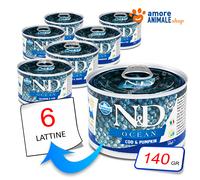 Farmina Chien N & D Ocean → Boîtes De 140 Gr - Parfums Divers - Adult Mini