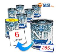 Farmina Chien N & D Ocean → Morue Et Citrouille - 285 Gr - Puppy,Humide pour