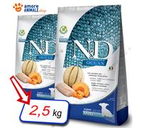 Farmina – ND Dog Ocean Puppy Bacalao Pumpkin Mini – 2,5 kg