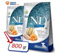 Farmina Chien N & D Ocean Puppy Mini → Morue Et Citrouille - 800 Gr/2,5 / 7 KG -
