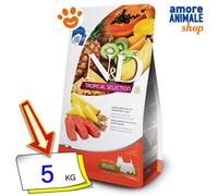 Farmina Chien N&D Tropical Adulte Mini Saumon Nourriture Sèche Chiens 1,5/5 Kg