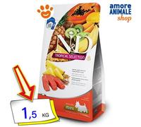 Farmina Chien N&D Tropical Adulte Mini Saumon Nourriture Sèche Chiens 1,5/5 Kg