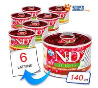 Farmina Chien Quinoa → Ski - Adult Mini De 140 Gr - Parfums Divers - Humide