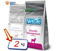 Farmina – Alimentation pour chien Vet Life Naturel Diet Struvite Management 2 kg