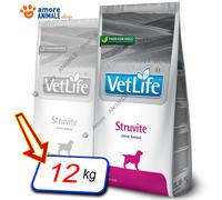 Farmina Croquettes pour chien Vet Life Natural Diet Struvite Urinaire 12 kg