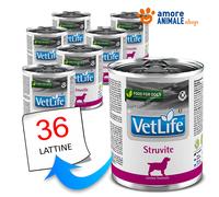 Farmina Chien VET LIFE - STRUVITE → Boîtes De 300 Gr - Humide Chien, Chiens