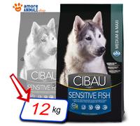 Farmina Croquettes pour chiens Cibau Sensitive Poisson Moyen/Maxi 12 kg