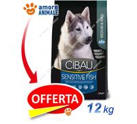 Farmina Croquettes pour chiens Cibau Sensitive Poisson Moyen/Maxi 12 kg