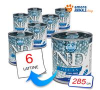FARMINA N&D Ocean Dog Herring, shrimps - harengs & crevettes - 285 g