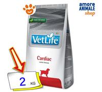Farmina Dog Vet Life Cardiaque Nourriture Sèche Pour Chiens 2 Kg