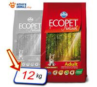 Farmina Ecopet Naturel Adult Mini → Poulet - 2,5 / 12 KG - Croquettes Chiens
