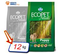 Farmina Ecopet Naturel Puppy Medium → Poulet - 2,5 / 12 KG - Croquettes Chiens