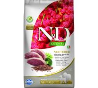 Farmina Formule au Quinoa Nourriture pour Chien Adulte (Tailles Moyennes/Grandes) (Convient aux Chiens Stérilisés, Canard, Brocoli et Asperges) 2,5 kg