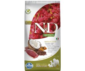 Farmina Formule Fourrure au Quinoa (Canard, Quinoa, Noix de Coco et Curcuma) Nourriture pour Chien Adulte 7 kg