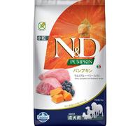 Farmina Mini chiot N&D à la citrouille, agneau et myrtilles, 2,5 kg