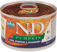 FARMINA N&D - Agneau, Potiron & Myrtille pour chiens adultes de petites races - 140 g