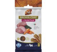 FARMINA N&D Brown Dental Treat Coat Lamb Mini 60 g (7 pièce) friandise dentaire pour chiens de petites races