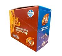 Farmina N&D Brown, Treat Agneau spiruline et carottes, Chien Adult Mini, Carton 15 pièces