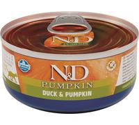 FARMINA N&D Cat - nourriture humide canard & potiron pour chats adultes - 70 g