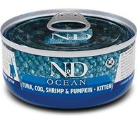 Farmina N&D Cat Ocean Tuna,Cod,Shrimp&Pumpkin 70G