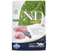 Farmina N&D Chat Grain Free Adult Agneau/Myrtille GR.300