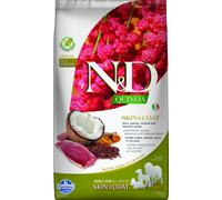 Farmina N&D Complément pour Poils au Quinoa (Canard, Quinoa, Noix de Coco et Curcuma) Nourriture pour Chien Adulte (Miniature) 2,5 kg