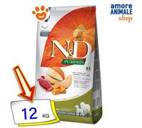 Farmina N&D Courge Adulte Moyen Maxi Canard, Courge Et Melon Cantaloup 12 Kg