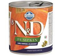 Farmina N&D dog PUMPKIN & lamb & blueberry nourriture en boîte pour chiens 285 g