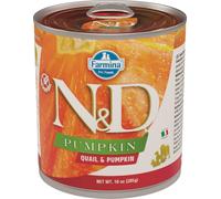 FARMINA N&D Dog quail&pumpkin - caille et potiron pour chiens - 285 gr