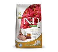 Farmina N&D Formule Coat au Quinoa (Cuir de Caille, Quinoa, Noix de Coco et Curcuma) Nourriture pour Chien Adulte 2,5 kg