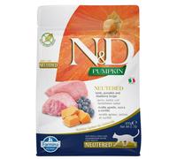 Farmina N&D Gamme Citrouille Nourriture pour Chat Stérilisé, Agneau, 300 g