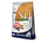 N&D ANCESTRAL Grain Dog Lamb, Spelt, Oats and Blueberry Puppy Medium & Maxi 2.5KG