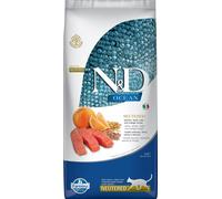 FARMINA N&D Ocean Adult Cat Neutered 10 kg - saumon, épeautre, avoine & orange pour chats adultes castrés