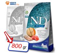 Farmina N&D Ocean Adulte Chien Mini Nourriture Seche 800 g / 2,5 kg / 7 kg
