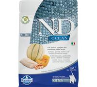 Farmina N&D Ocean Croquettes pour chaton à la morue - 300 g