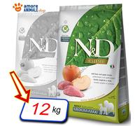 N&D Prime Chien Med/Max SANGL. sac/12 kg Aliment FARMINA