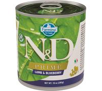 FARMINA N&D Prime lamb & blueberry - agneau et myrtille pour chiens - 285 g