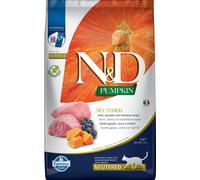 FARMINA N&D Pumpkin Cat Neutered Adult lamb & blueberry 5 kg