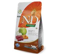 Farmina Ned Pumpkin Grain Free Chat Adulte Cerf Citrouille Et Pomme 5 Kg