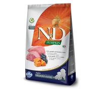 Farmina Pet Food 8010276033345 Alimentation sèche pour chiens 12 kg Chiot Myrtille, Agneau, Courge