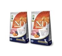 Farmina Pet Food 8010276033345 Alimentation sèche pour chiens 12 kg Chiot Myrtille, Agneau, Courge