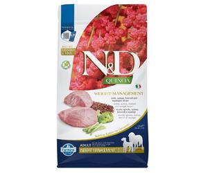 FARMINA N&D Quinoa Dog Adult medium maxi Weight management lamb, broccoli 2,5 kg