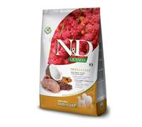 Farmina, N&D Quinoa Skin & Coat, Caille, Coco & Curcuma, Chien Adult Moyen/Maxi, 7kg
