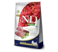Farmina, N&D Quinoa Weight Management, Aliment Chien, Agneau, Brocoli & Asperges, Adult Mini, 7kg