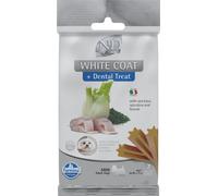 FARMINA N&D White Dental Treat Coat Sea bass Mini 60 g (7 pièce) friandise dentaire pour chiens de petites races