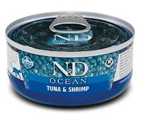 FARMINA ND Cat Ocean ATUN Gamba Boîte 24 x 70 g