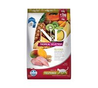 FARMINA ND Cat Tropical Selection NEUTERED Poulet 4 + 1 kg