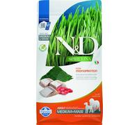 FARMINA N&D Spirulina Adult Medium&Maxi Herring & Wolfberry - 2 kg - pour chiens adultes de moyennes et grandes races avec hareng, spiruline & baies de Goji